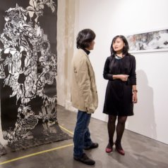 Guan Wei, Yang Xifa, Tianli Zu : Foreshadow was opened by Mikala Tai, director of 4A Centre for Contemporary Asian Art