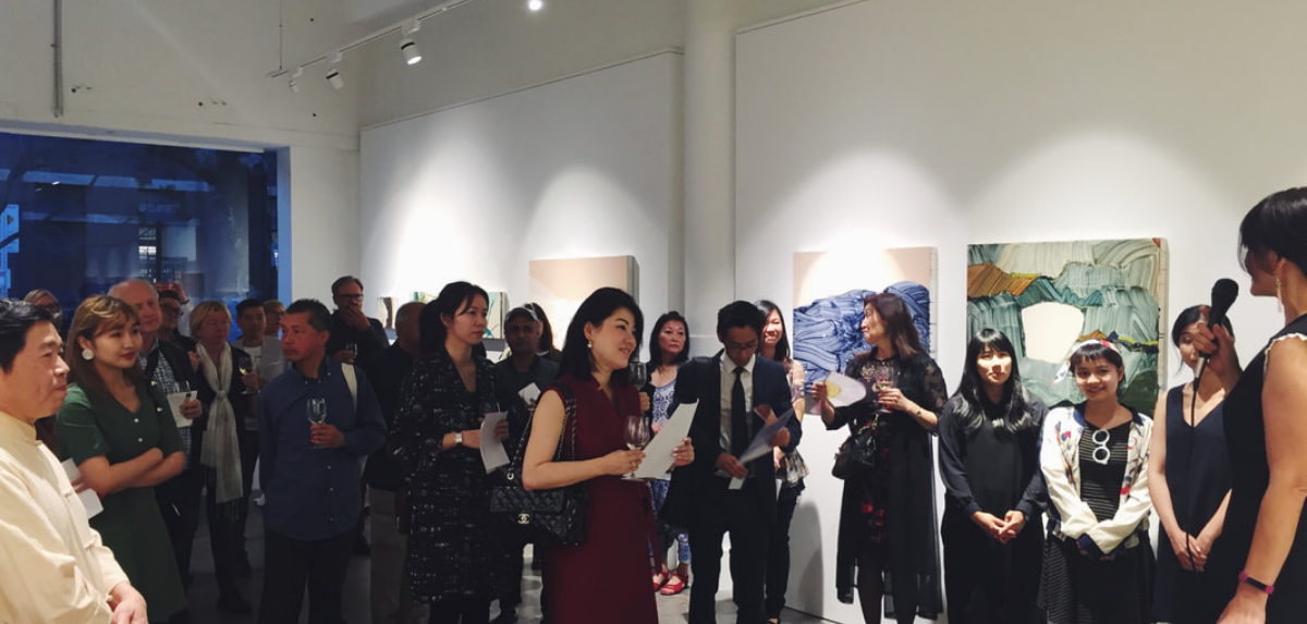 Opening of ​In Wilderness by Richard Wu, Sydney psychiatrist and artist featured