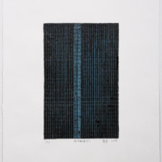 Peng Yong, City Rhythm No.7, 2018, etching, ed of 35, 27x19cm, paper 50x40cm