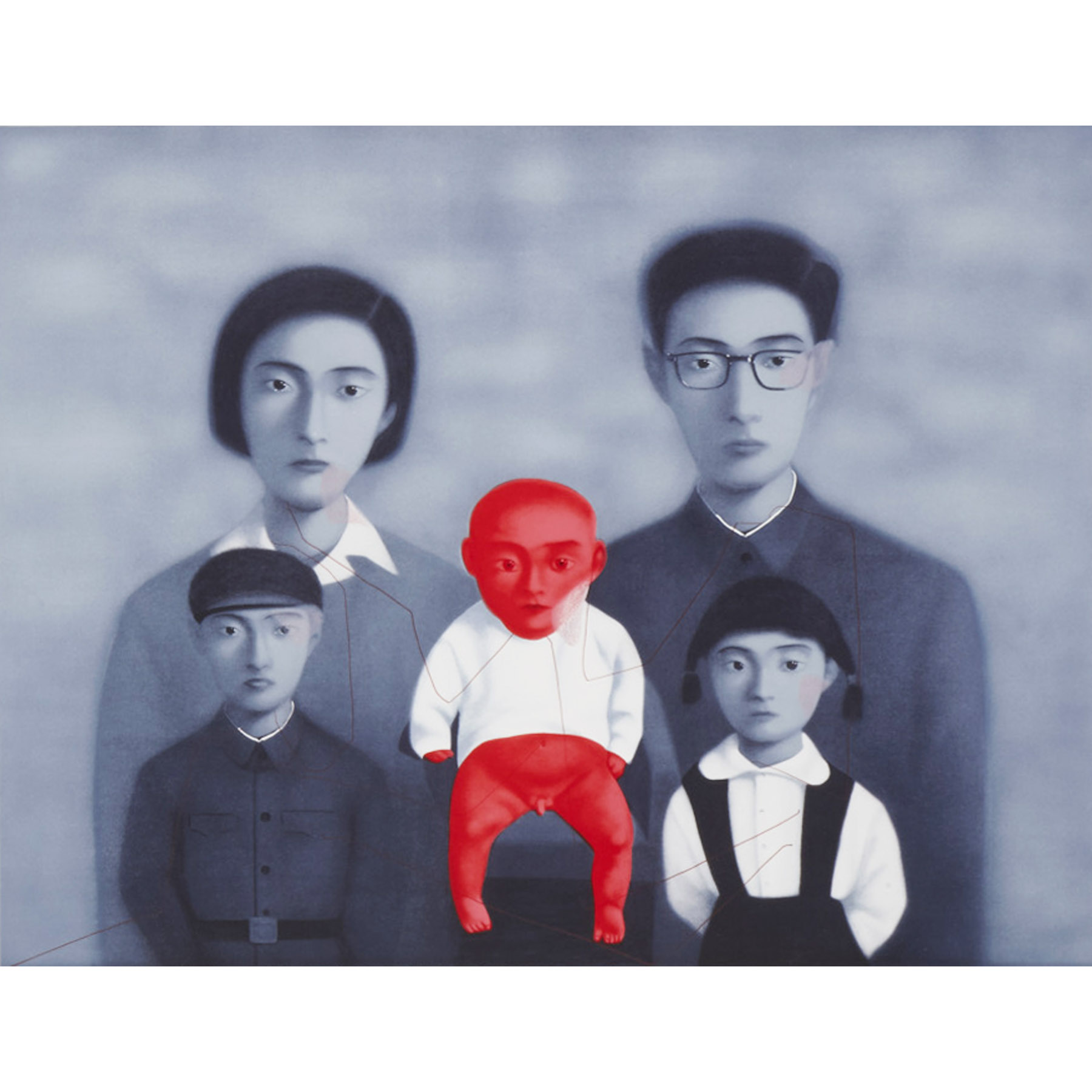 Zhang Xiaogang, The Red Baby, featured image