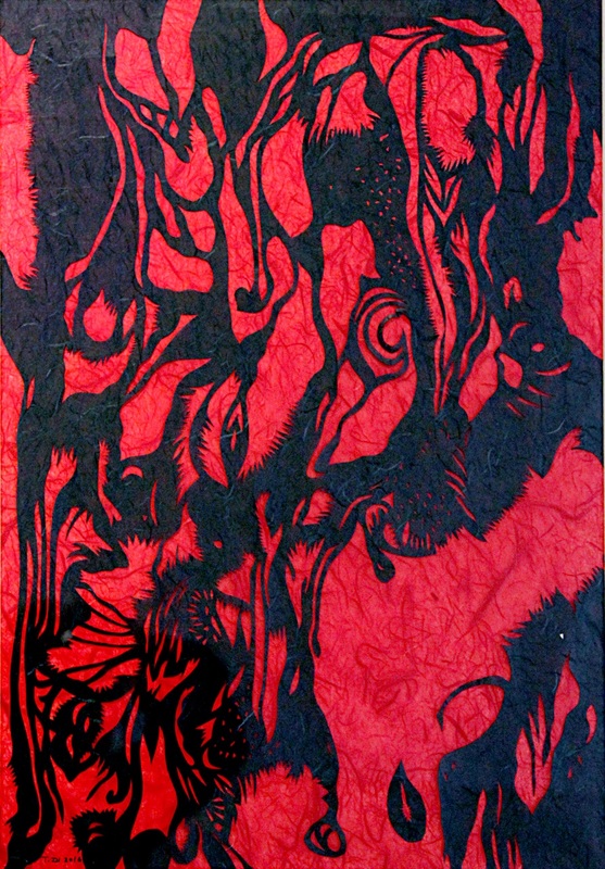 Tianli Zu, Un-named series II #6, 2016, papercut, 57x40cm