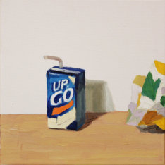 Zai Kuang, Food #15, 2017, oil on canvas, 30x30cm