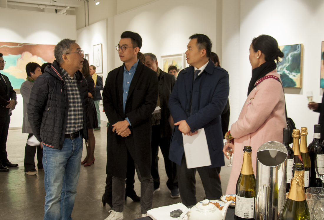 Opening of Shan Shui Australis — Dapeng Liu's Solo Exhibition by Professor Paul Gladston, the inaugural Judith Neilson Chair of Contemporary Art at UNSW Exhibition duration: 9 Aug - 8 Sept 2018