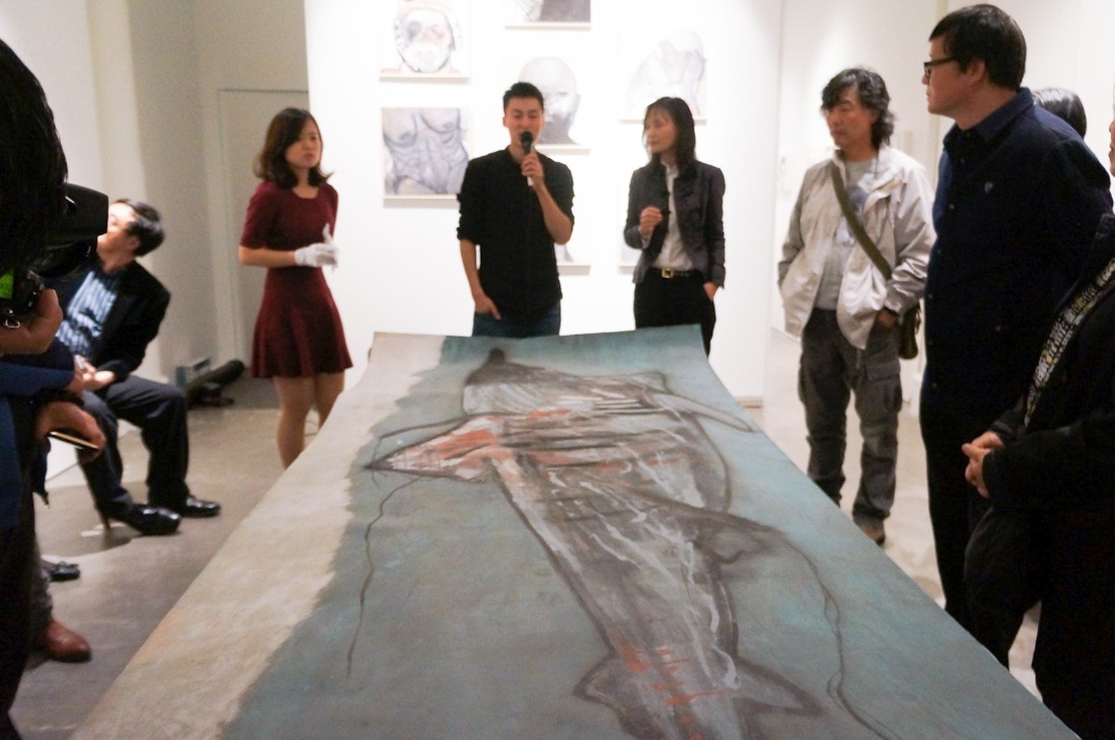 nk Instinct, Sun Ziyao's first solo exhibition in Australia was opened by Dr Richard Wu Co-curated by Yeqin Zuo and Guan Wei