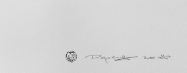 Liu Dapeng, Nude No.360, 2018, gouache on paper, 76x56cm, signature