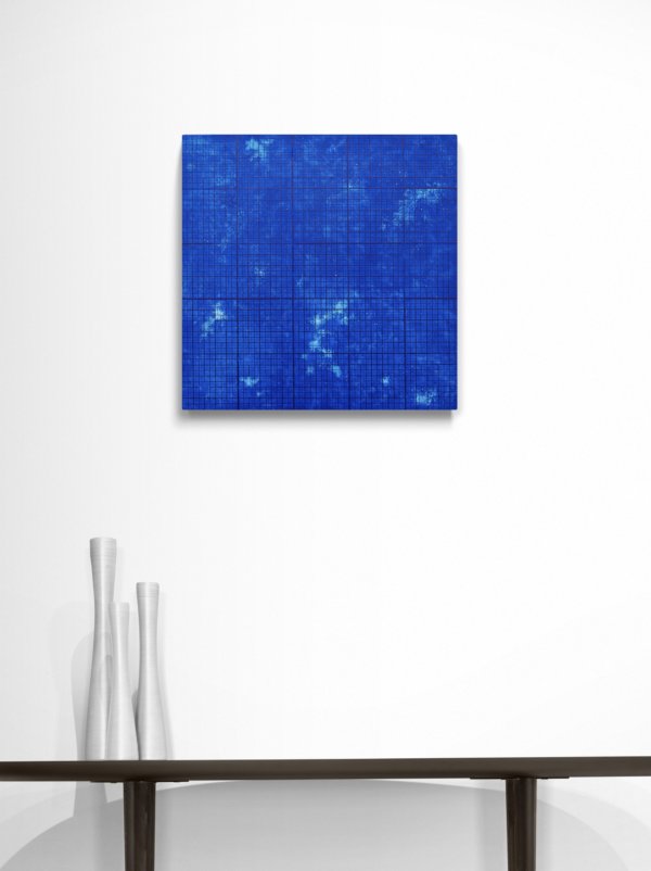 Peng Yong, Urban Nebula, 2014, etching, 50x50cm, mock up