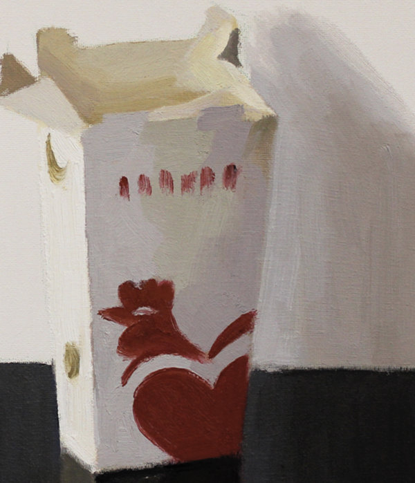 Zai Kuang, Food #11, 2020, oil on canvas, 30x30cm, detail