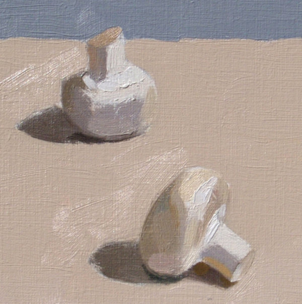 Zai Kuang, Food #9, 2017, oil on paper on board, 21x30cm, detail